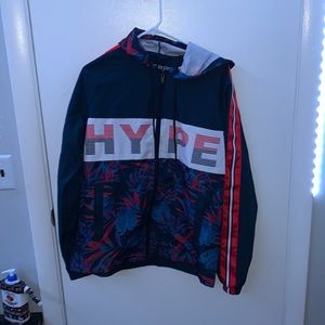 “HYPE” windbreaker